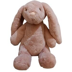 Easter Bunny Plush Stuffed Animal 14" Pink Mauve Soo Soft Animal Adventure 2019